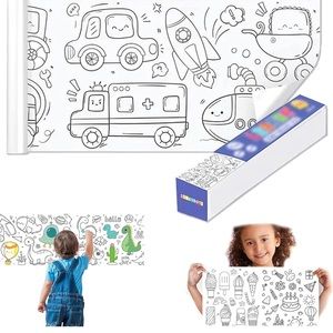 Children's Drawing Roll, New Coloring Paper Roll for Kids.